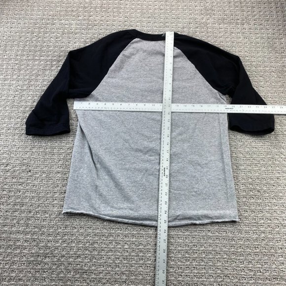 Adidas Edmonton Football Club Shirt Women Medium M Gray Black Half Sleeve CF - Picture 5 of 7